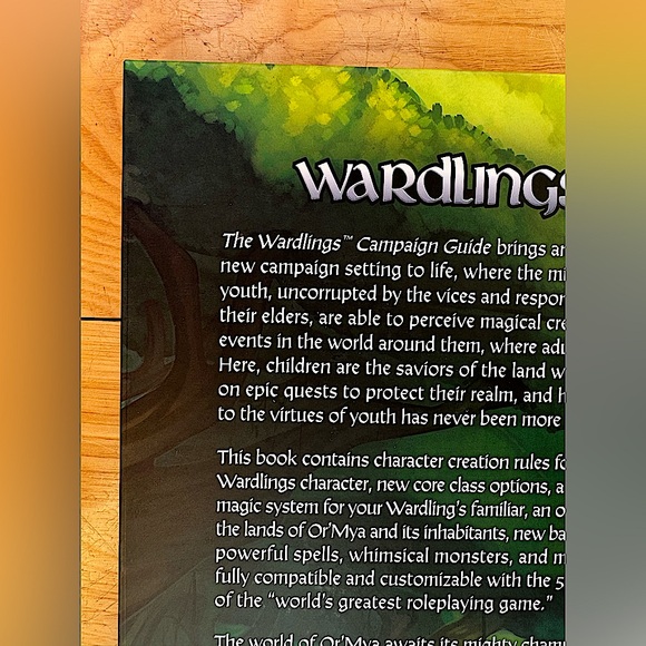 WARDLINGS Campaign Guide Renegade Game Studios WizKids 5E Compatible RPG - Picture 8 of 11